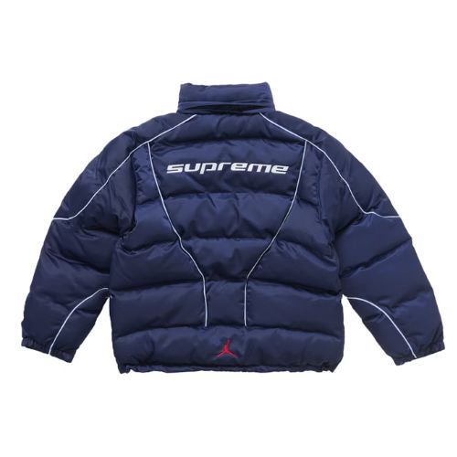 Supreme Jordan Puffer Jacket Navy