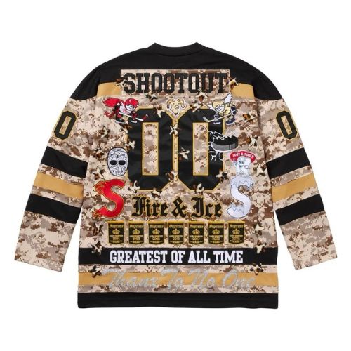 Supreme Fire & Ice Hockey Jersey Digital Camo