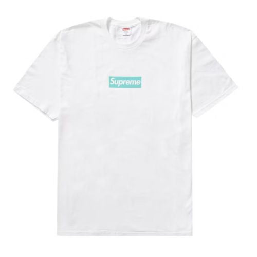 Supreme Tiffany & Co. Box Logo TeeWhite