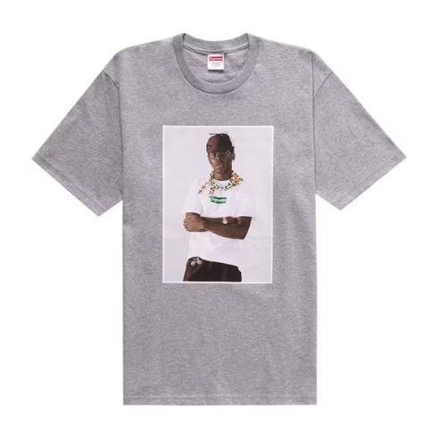 Supreme Tyler The Creator Photo Tee Grey