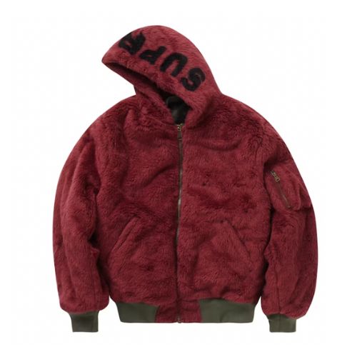 Supreme Faux Fur Reversible MA-1 Olive