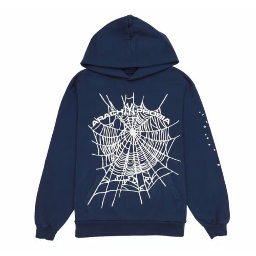 Sp5der Arach NY Phobia Hoodie Navy