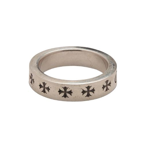 Chrome Hearts Silver Forever Ring