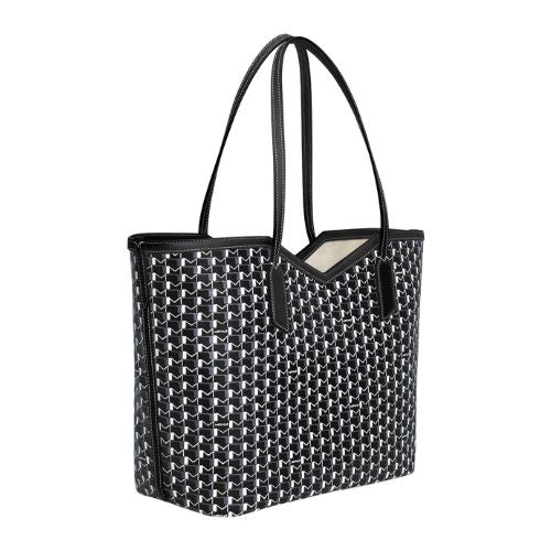 Moynat The Canvas M Collection, In Black and White GM Tote Bag