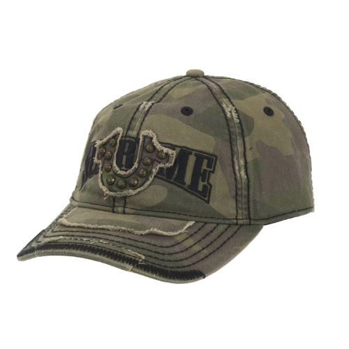 Supreme True Religion Mesh Back 6-Panel Olive Camo