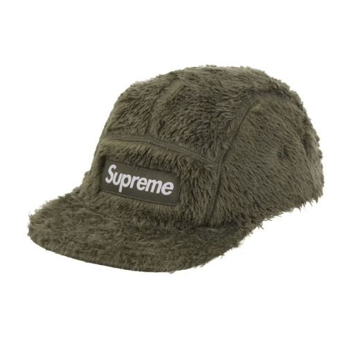Supreme Fuzzy Camp Cap Moss
