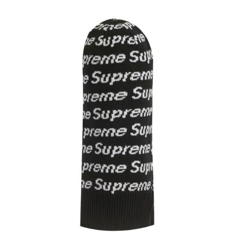 Supreme New Era Repeat Balaclava Black