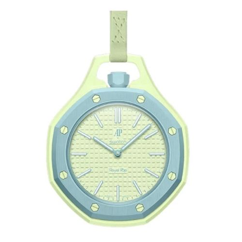 Swatch x Audemars Piguet Royal Pop Blaue Acht Pocket Watch 