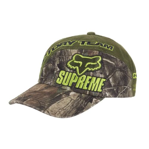 Supreme Fox Racing 6-Panel (FW25) Realtree Hardwoods Camo