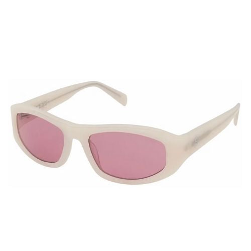 Stüssy Landon Sunglasses Cream/Pink Lens