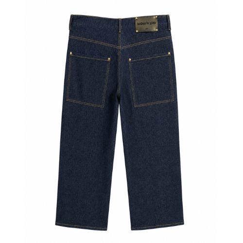 bandeja de plata pantalón niño obrero índigo flare