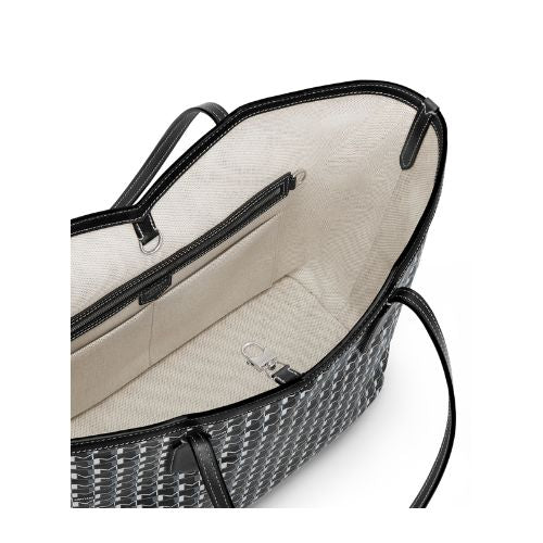 Moynat The Canvas M Collection, In Black and White GM Tote Bag