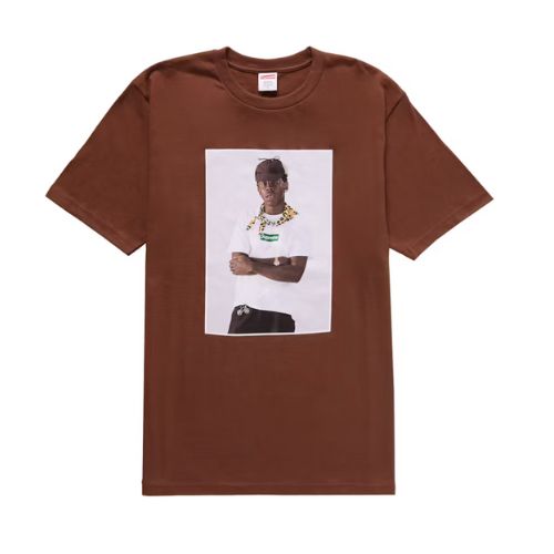 Supreme Tyler The Creator Photo Tee Brown