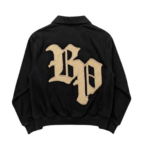 bandeja de plata chamarra bombacha negra