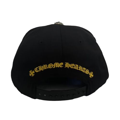 Chrome Hearts CH Baseball Cap in Black/Yellow