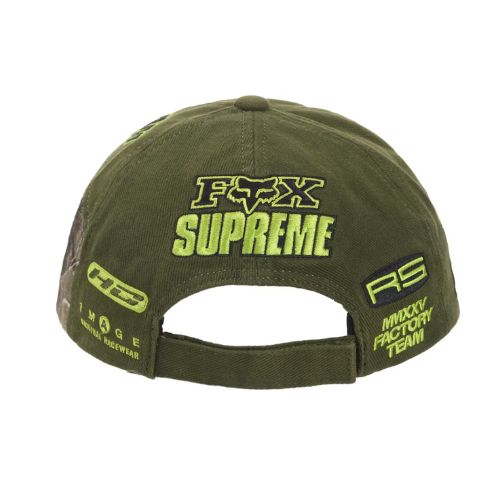 Supreme Fox Racing 6-Panel (FW25) Realtree Hardwoods Camo