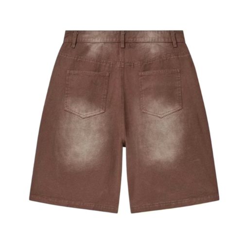 Vale Forever Brown 1980's Jorts Red/Wash