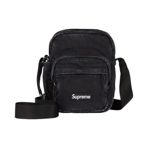 Supreme Denim Shoulder Bag Black