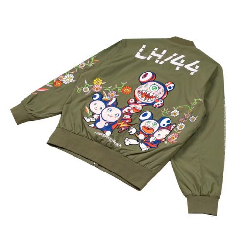 Takashi Murakami +44 Metamorphosis Bomber Jacket Olive