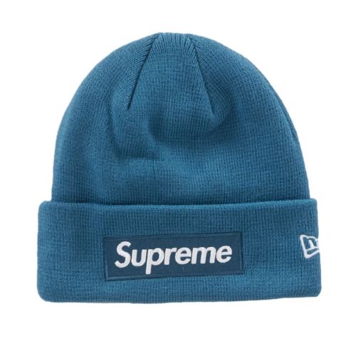 Supreme Box Logo Beanie Blue