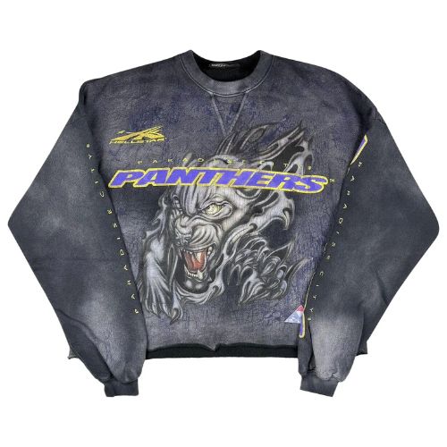 Hellstar Paradise City Panthers Crewneck 'Black'
