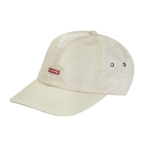 Supreme Enamel Logo 6-Panel Light Brown