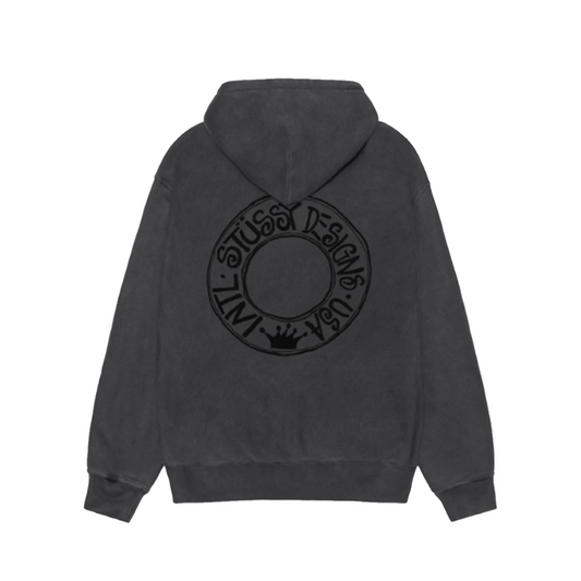 Stüssy Buana Hoodie Pigment Dyed Black