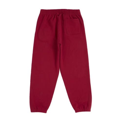 Supreme Satin Appliqué Sweatpant (FW25) Red