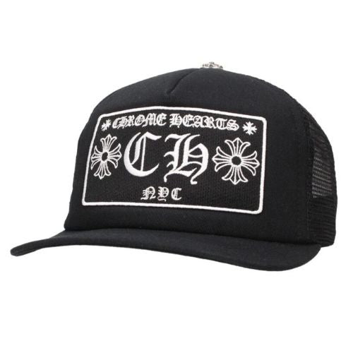 Chrome Hearts Trucker Hat Black