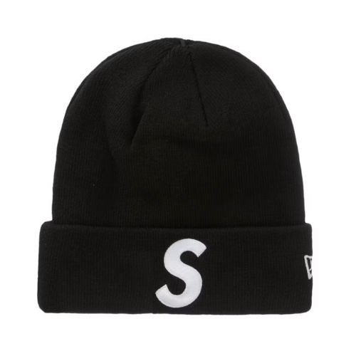 Supreme New Era S Logo Beanie Black