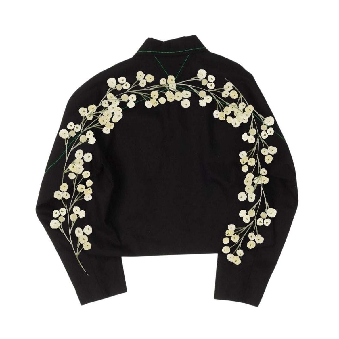 bandeja de plata Flower Jacket Black