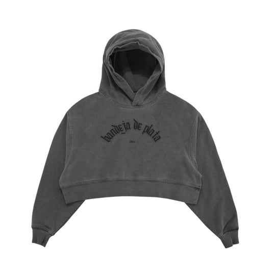 bandeja de plata Hoodie Logo Grey