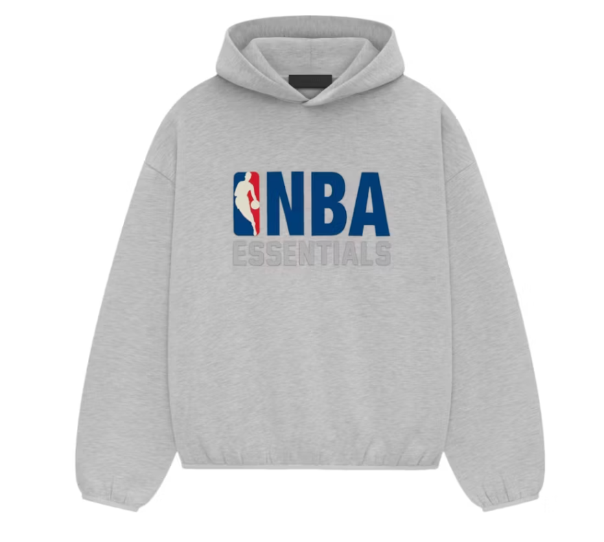 Fear of God Essentials NBA Hoodie Light Heather