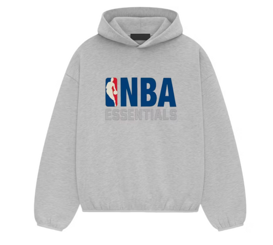 Fear of God Essentials NBA Hoodie Light Heather