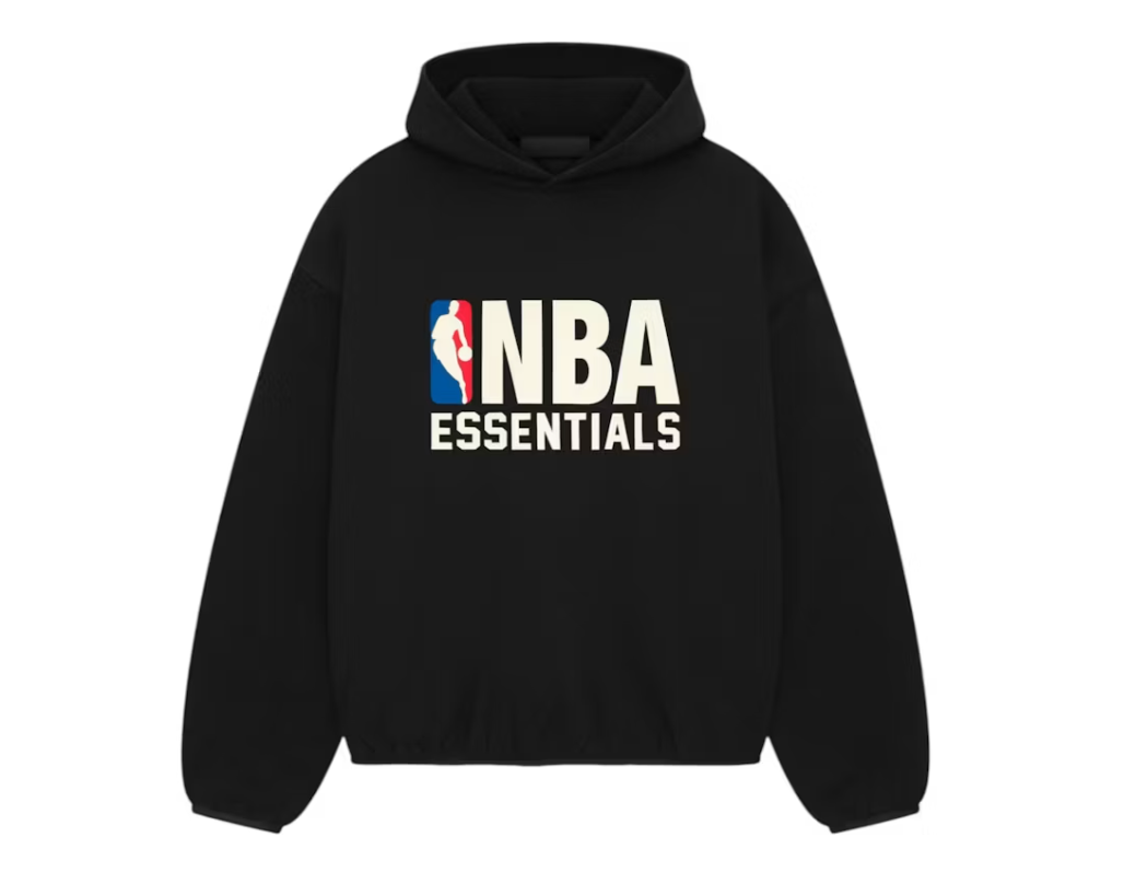 Fear of God Essentials NBA Hoodie Black