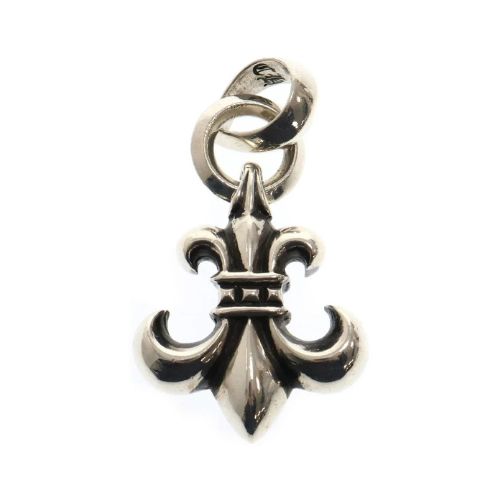Chrome Hearts Silver BS Fleur Pendant (with Bale)