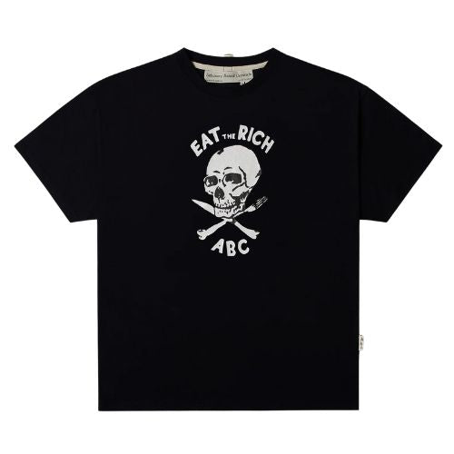 ABC Eat The Rich Tee Black