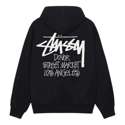 Stüssy DSM Los Ángeles Zip Up Black