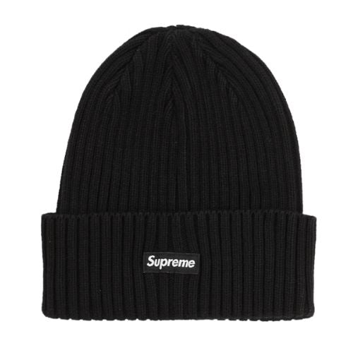 Supreme Overdyed Beanie in Black
