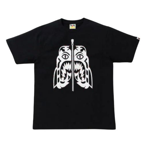 Bape Crystal Stone Tiger Tee Black