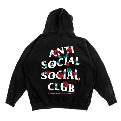 Anti Social Social Club x Junior H "Rosas" Hoodie