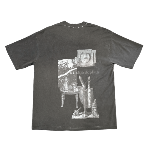 bandeja de plata "Orígenes" Tee Ash Grey