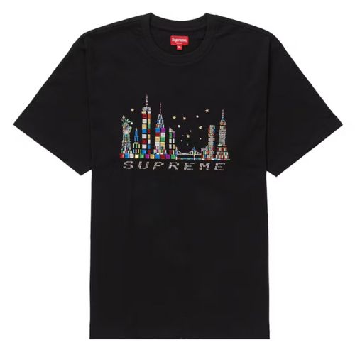 Supreme Skyline S/S Top Black
