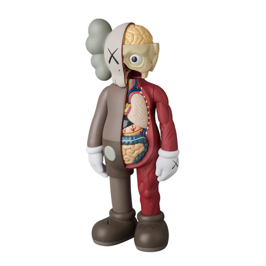 Kaws Companion Flayed Open Edition Vinyl Figure Brown