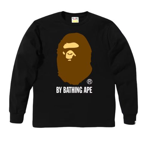 BAPE Long Sleeve Tee Black
