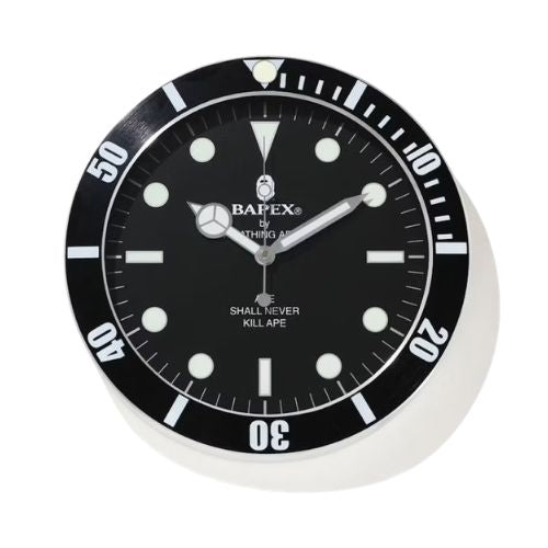 BAPE X Black Wall Clock