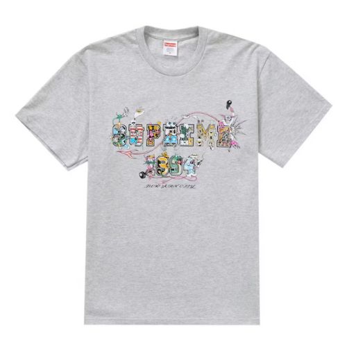 Supreme Varsity Tee Grey