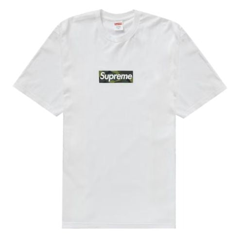 Supreme Camo Box Logo White