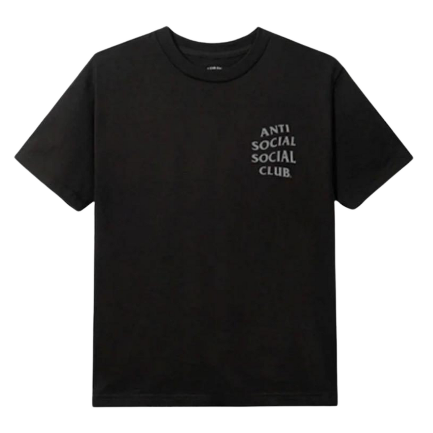 Anti Social Social Club Ghost Of You And Me 3M Reflective Tee Black