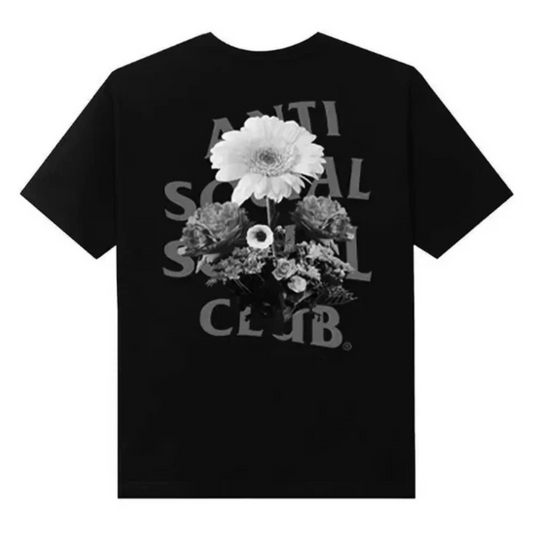 Anti Social Social Club Ghost Of You And Me 3M Reflective Tee Black